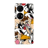 Husa compatibila cu Huawei Nova Y70 model Looney Tunes, Silicon, TPU, Viceversa, Transparent, Carcasa