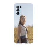 Husa compatibila cu Oppo A72, Viceversa, model Dolores Abernathy Westworld, Silicon, TPU, Transparent, Carcasa