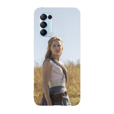 Husa compatibila cu Oppo A55, Viceversa, model Dolores Abernathy Westworld, Silicon, TPU foto