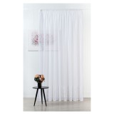 Perdea Mendola Fabrics, model Omnia, Jade, natur, alb, H 300 cm