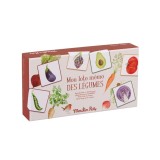 Joc educativ Loto si Memo Legume, Moulin Roty