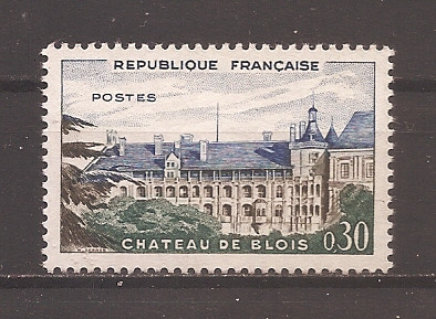 Franta 1960 - Palatul Blois, MNH foto