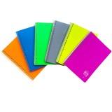 Set 12 Caiete A5 Daco Atinge Excelenta, Aritmetica, 96 File, Spirala, Coperta Plastic, 70 g/m&sup2;, Diverse Culori