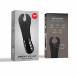 Masturbator Cu Vibratii Manta, Negru