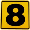 Abtibild numar &quot; 8 &quot; Automotive TrustedCars, Oem