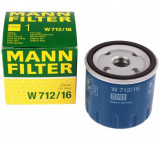 Filtru Ulei Mann Filter Fiat Palio 1996&rarr; W712/16, Mann-Filter