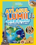 Cumpara ieftin National Geographic Kids. Atlasul lumii. Carte de activitati cu autocolante, Litera