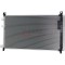 Condensator climatizare Nissan X-Trail, 04.2015-, motor 2.0, 106 kw benzina, cutie automata, full aluminiu brazat, 710 (675)x415 (405)x12 mm, cu usca