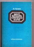 eseuri de filosofie a literaturii și artei de al tănase editura eminescu