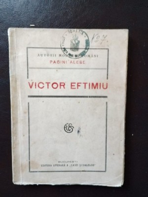Victor Eftimiu - Povestiri Alese foto