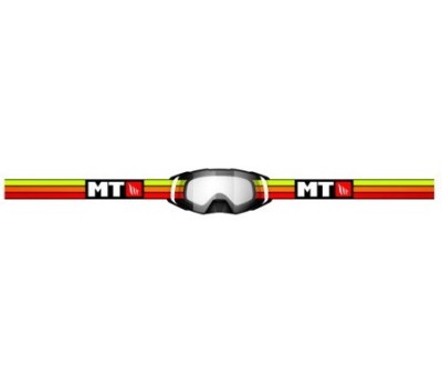 Ochelari MT off road (cross-enduro) pentru scuter - motocicleta MX EVO Infinity A3 galben fluor &amp;ndash; culoare: galben fluor foto