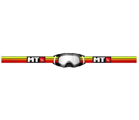 Ochelari MT off road (cross-enduro) pentru scuter - motocicleta MX EVO Infinity A3 galben fluor &ndash; culoare: galben fluor