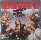 Scorpions &ndash; World Wide Live, 2LP, Europe,1985, stare VG+