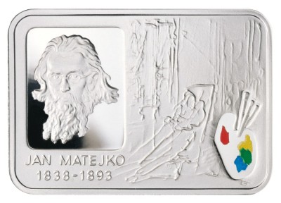 Polonia 20 zloti 2002,Polish Painters XIX/XX Centuries: Jan Matejko,PROOF, Argint ,925, 28,28g foto