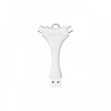 Adaptor Orico C1 USB 2.0 Type-A tata - USB Type-C/USB Micro-B alb