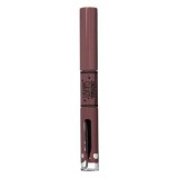 Ruj lichid și luciu de buze, Nude Pink, Ambalaj dublu, 2-in-1, CMCLASS