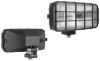 Set 2 Proiectoare Auto Faza Lunga Dreptunghiulare 180x86mm H3 12/24V cu Grila Protectie Universale Omologate E20