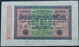 Cumpara ieftin Bancnota 20000 MARCI - GERMANIA/ BERLIN, anul 1923 * cod 27