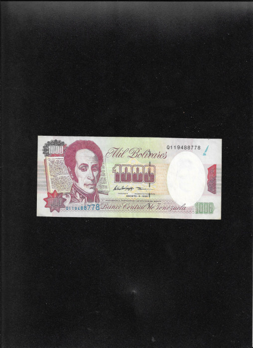 Venezuela 1000 bolivari bolivares 1998 seria119488778