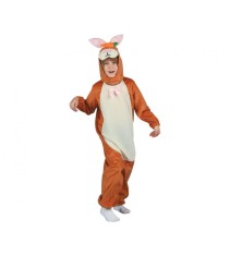 Costum carnaval Iepuras maro pentru copii mărime 130/140 cm ( 8 - 10 ani)