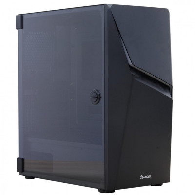 Carcasa spacer thunder atx midtower gaming fara sursa usa sticla securizata (balama) usb 2.0 x foto