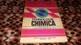 TEHNOLOGIE CHIMICA MANUAL CLASA IX I.NICULESCU EDITURA DIDACTICA 1980, Chimie, Clasa 9