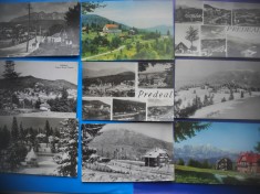 HOPCT LOT NR 229 PREDEAL -JUD BRASOV -9 CARTI POSTALE-RPR-CIRCULATE