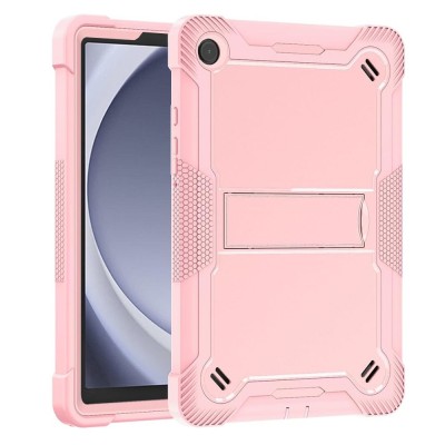 [Pachet 360&amp;Atilde;&amp;sbquo;&amp;Acirc;&amp;deg;] Husa + folie sticla Samsung Galaxy Tab A9 Techsuit Rugged TabShell, roz foto