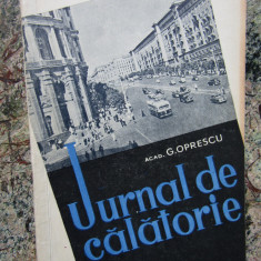 G. Oprescu - Jurnal de calatorie