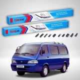 Cumpara ieftin Ștergătoare Kia Pregio I TB Van 1995-2004 | Set Față Flat Premium &ndash; TeamCar&reg;
