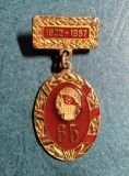 Insigna UTC 1922 1987 65