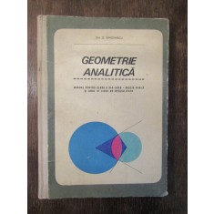 Geometrie Analitica - Gh. D. Simionescu