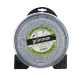 Fir motocoasa Grunman, profesional, profil rotund, PVC cu insertie otel, 2.4 mm x 80 m