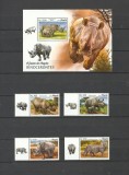 ANGOLA 2018 FAUNA ANIMALE SALBATICE RINOCERI