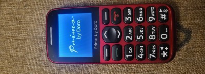 Telefon Vartsnici Seniori Doro Primo 365 Rosu Liber retea Livrare gratuita! foto