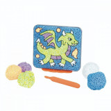 Spuma de modelat Playfoam&trade; - Coloram dragonul PlayLearn Toys, Educational Insights