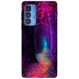 Husa compatibila cu Motorola Moto G50 model Vivid forest path, Silicon, TPU, Viceversa, Transparent, Carcasa