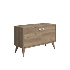 Dulap Vega cu doua usi, Stejar, 85 x 35 X 53 cm