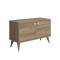 Dulap Vega cu doua usi, Stejar, 85 x 35 X 53 cm