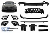 Brabus accesorii potrivite pentru bara de protectie frontala si spate A Design pe Mercedes S-Class W223 dupa 2020 cu iesiri de evacuare Performance Au