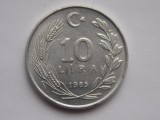 10 LIRA 1985 TURCIA