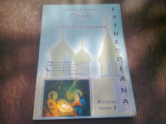 COLINDE SI CANTECE RELIGIOASE - ALEXANDRU PLESCA LAPUSNEANU (MINIATURI CORALE 4/EMINESCIANA) foto