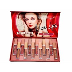 Set 12 rujuri buze, Miss Royal, Nice Lips, Waterproof