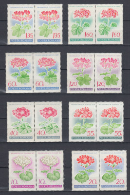 ROMANIA 1968 LP 678 MUSCATE DE GRADINA PERECHE MNH foto