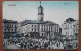 Carte postala, Cernuti, Hotel Central, inceput de secol XX