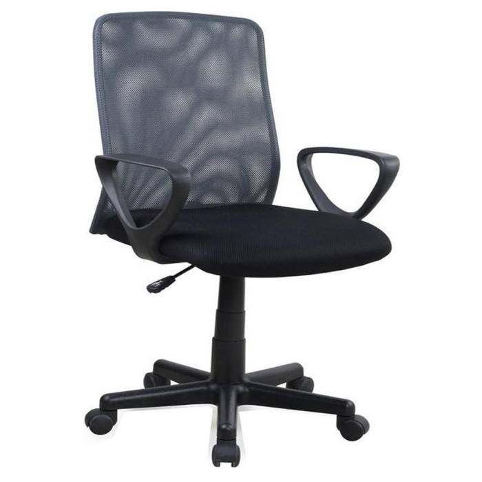 Scaun birou copii mesh HM Alex gri