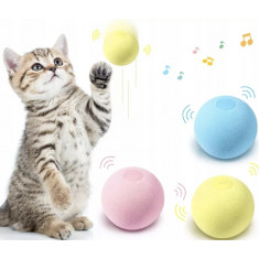 Mingea interactivă pentru pisici sună catnip