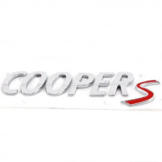 Emblema Hayon Spate Oe Mini Cooper S 51142755618