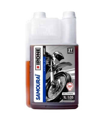 Ulei Ulei Motor 2T Ipone Samourai Racing 100% Sintetic 1L Miros de Capsuni foto