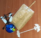 GRATUIT Drona Angry Birds Tanc plastic Arma Batman Lot GRATUIT K8